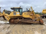 Used Bulldozer in yard
